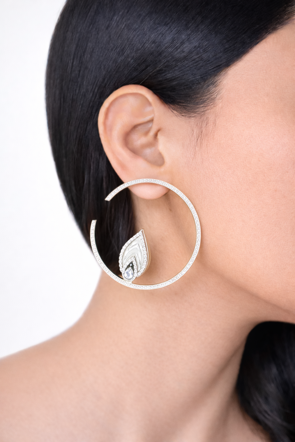 Arcè Hoop Earrings