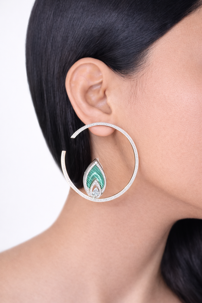 Arcè Hoop Earrings