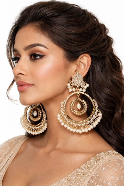 Aafreen Jadau Earrings