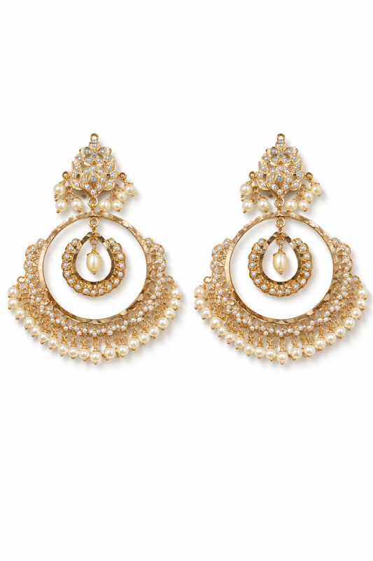 Aafreen Jadau Earrings