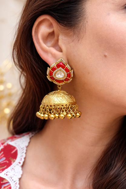 Tavishi Jhumka Earrings