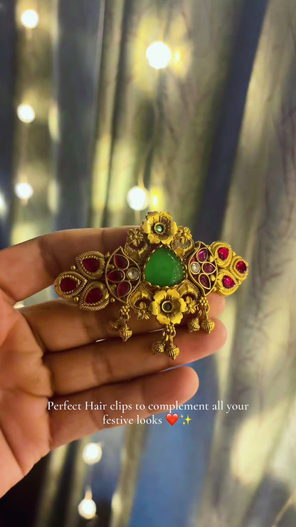 Marakata Hair Clip